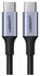Кабель UGreen US316 USB Type-C - USB Type-C, 1.5 м, 1 шт, черный