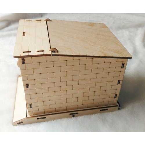 Конструктор деревянный Дедушкин гараж Polly 499₽