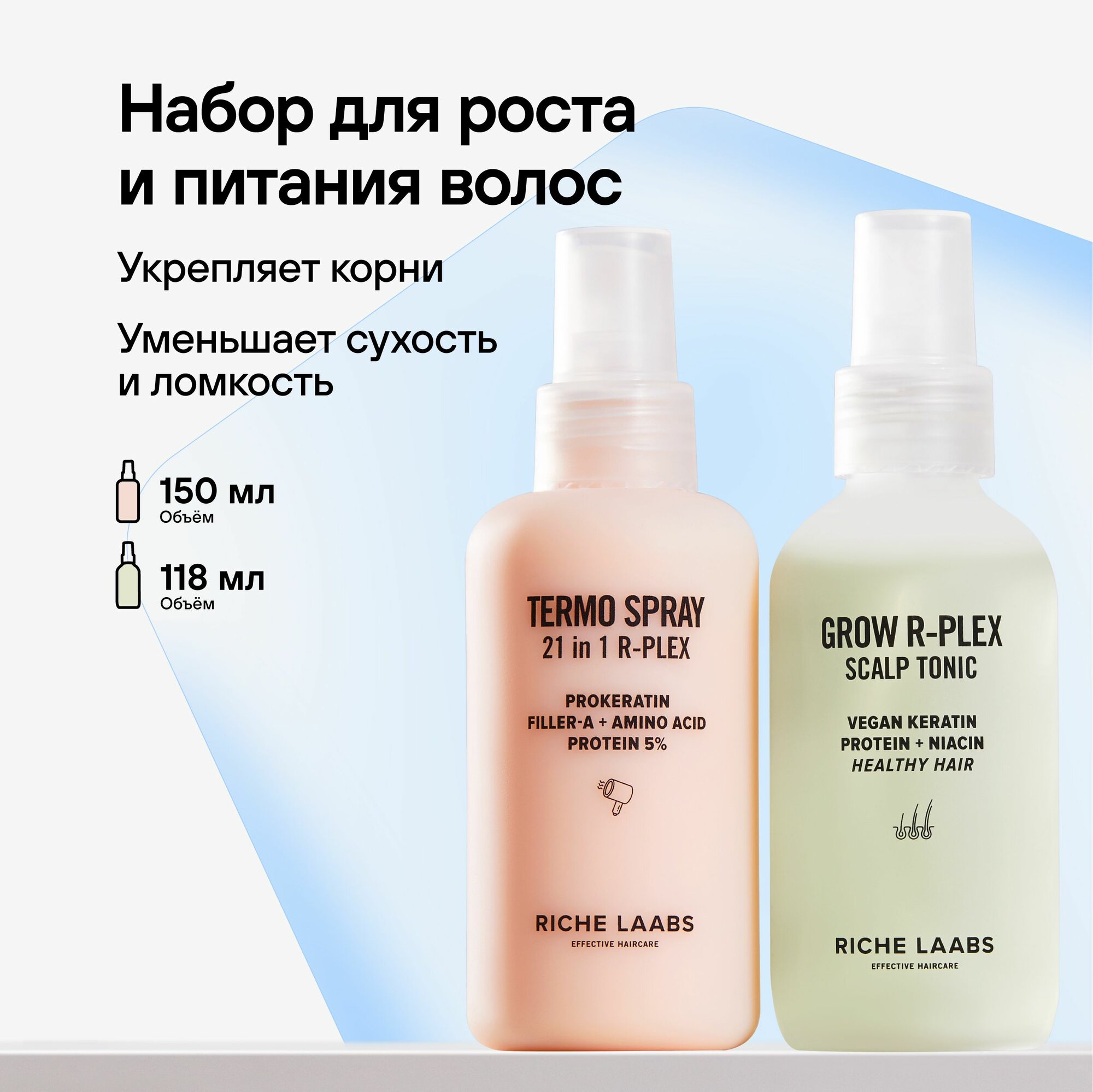 RICHE Набор для волос :...