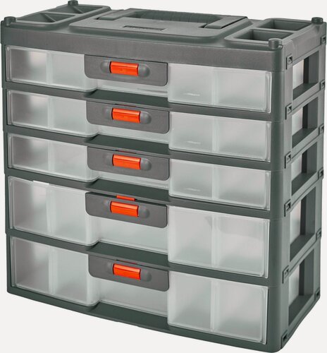 Изображение товара Ящик для инструментов с ячейками для метизов