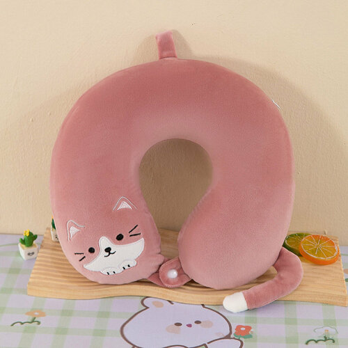 Подушка для шеи , 1 шт., размер XL, зеленый