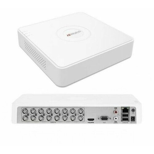 IP-видеорегистратор 16CH HD-TVI DS-H216QAB HIWATCH 20375₽