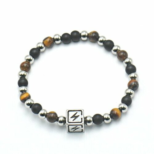 Браслет Silver WINGS тигровый глаз шунгит 1800₽