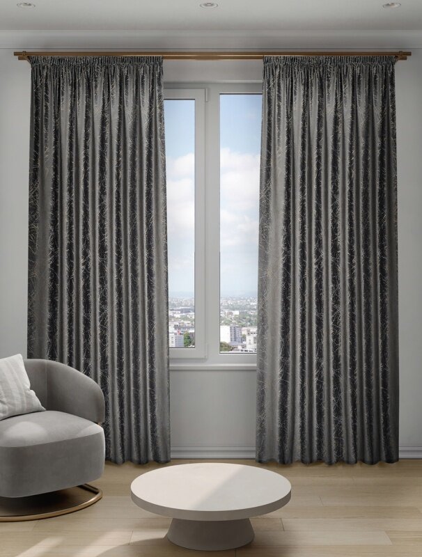 фото Шторы в спальню, в детскую, для гостиной плотные не блэкаут