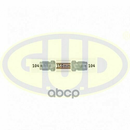 Трубка Тормозная L150Mm Медная GUD арт 1041040150 654₽