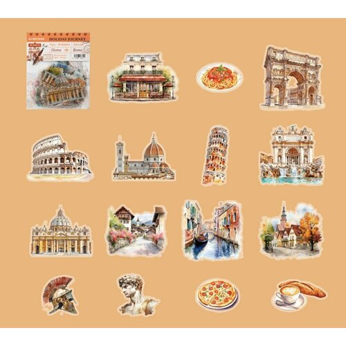 Наклейки для скрапбукинга Мальдивы/ Voropaeva11