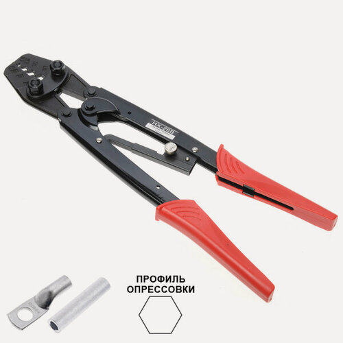 Изображение товара Пресс-клещи для медных неизолированных наконечников 6-25 кв. мм HX-26B Derui