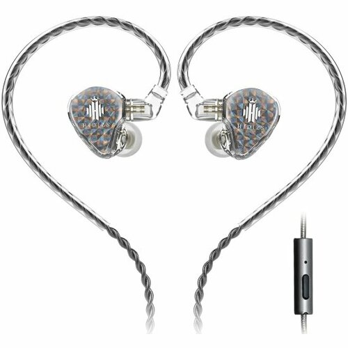 Наушники Hidizs MS1 Galaxy with mic полупрозрачный 2490₽