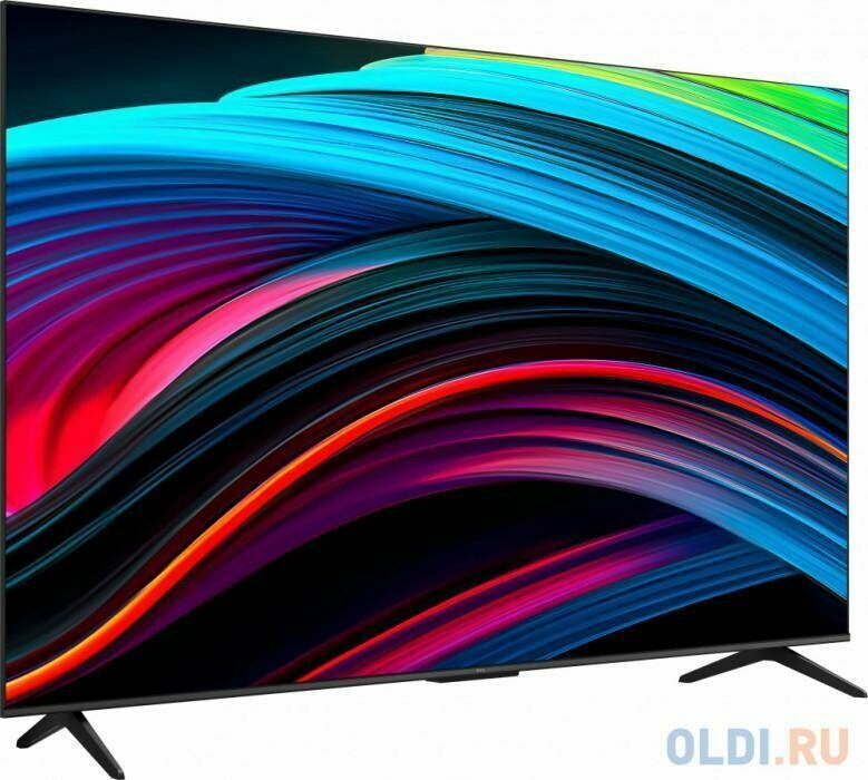 TCL 55" 55C647 4K, QLED Черный
