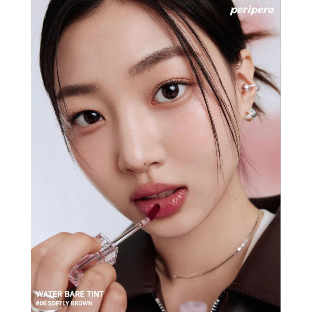 Тинт для губ помада для губ PERIPERA WATER BARE TINT 06 softly brown