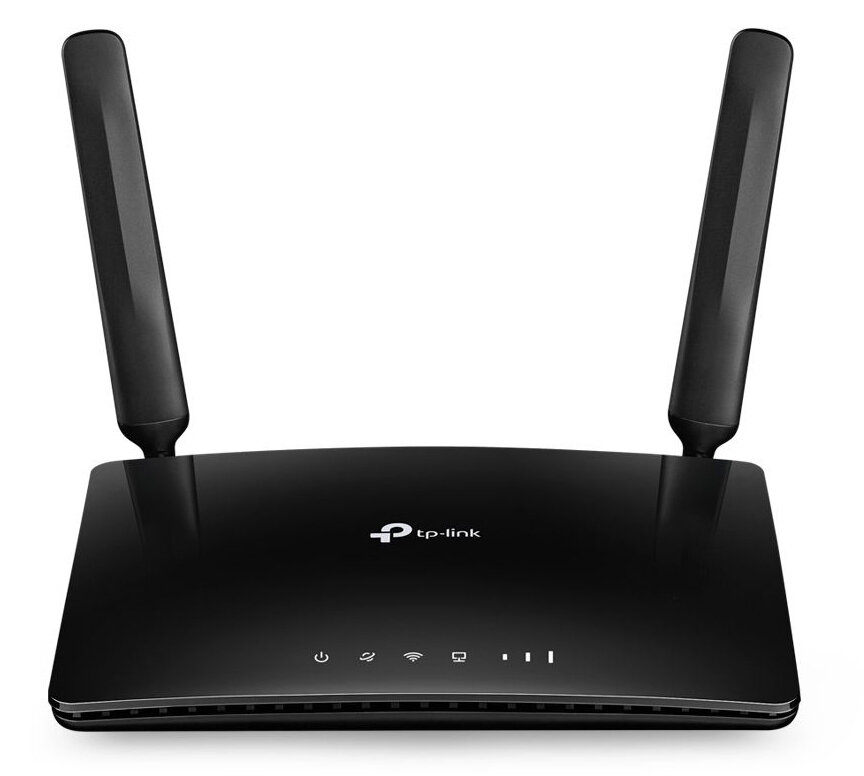 Маршрутизатор беспроводной TP-Link TL-MR150 черный, однодиапазонный 2.4 ГГц, внешние, съемные 2 ант, входной интерфейс 10/100BASE-TX/4G