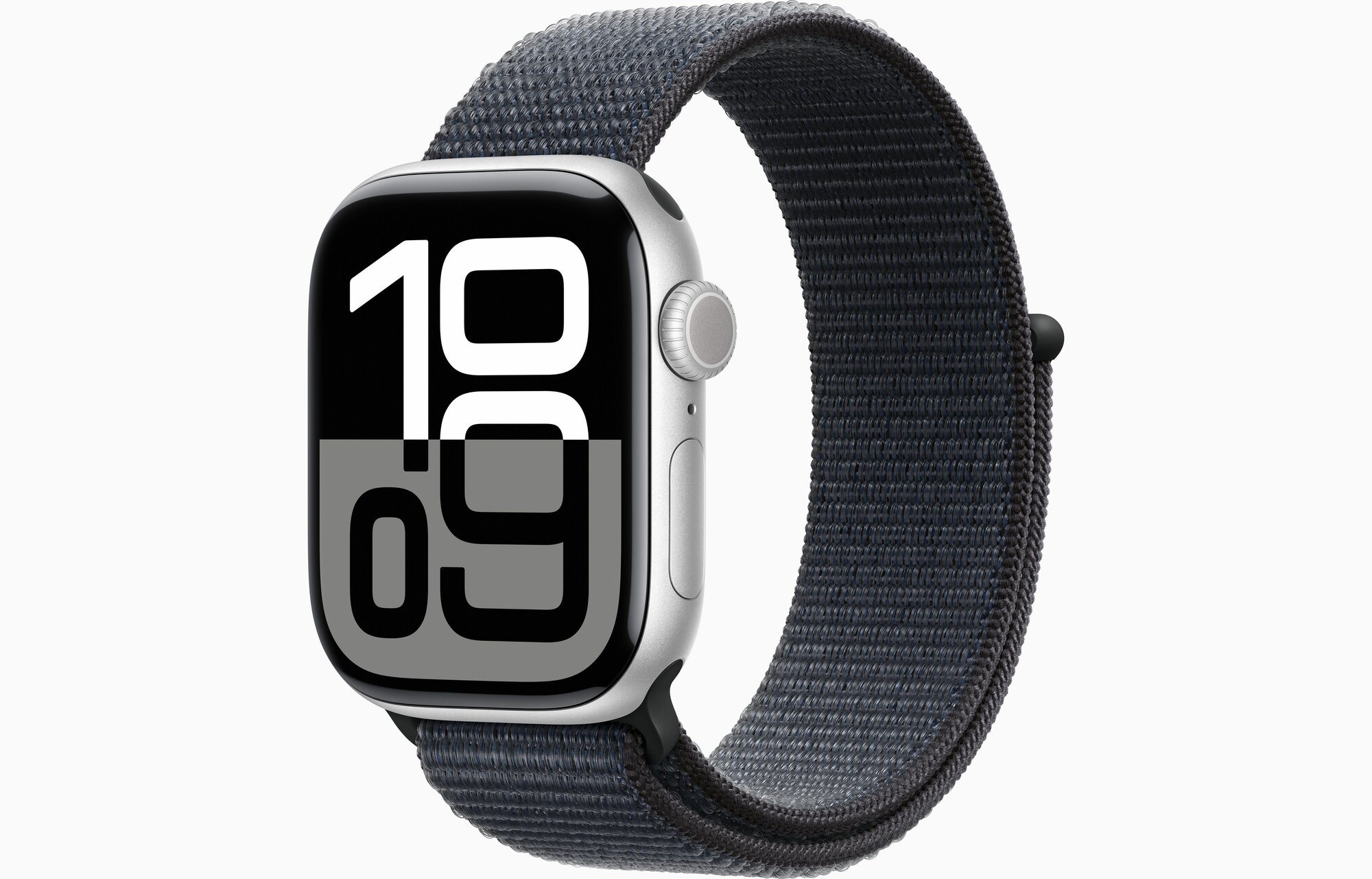 Умные часы Apple Watch Series 10 42 мм GPS One Size, Silver Aluminum Case, Ink Sport Loop