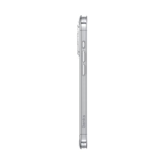 Чехол силиконовый Benks Lucent Pro Case (MagSafe) для iPhone 16 Pro Max 6.9", цвет прозрачный (Transparent) — фото 1