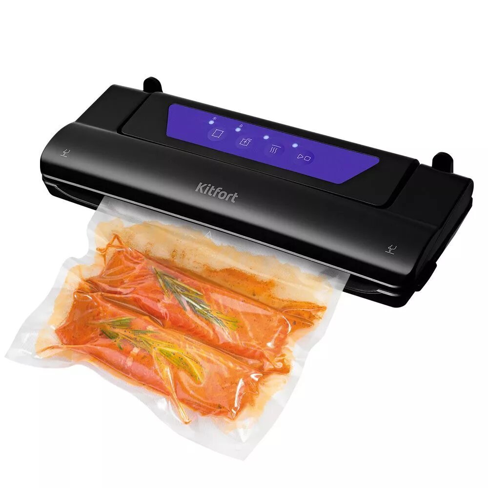Вакууматор Kitfort KT-1528-1, черно-фиолетовый