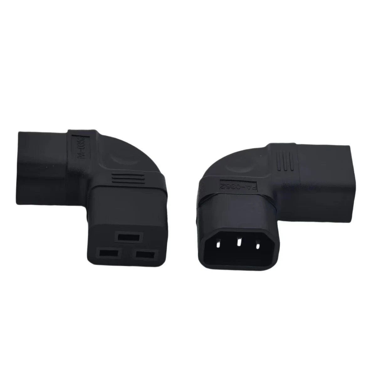 Адаптер питания правого колена американского стандарта C14–C19, адаптер питания колена C14–C19, 1pcs, Линии Разъема