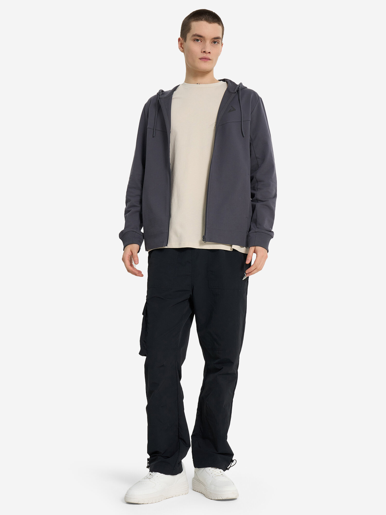 Толстовка Demix, размер 48, , серый — фото 1