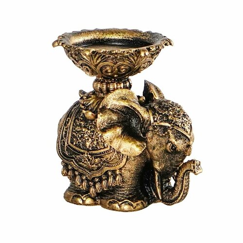 Винтажный резной подсвечник со слоном, старинная статуя, декоративные чайные свечи, подсвечники, свадебный домашний декор