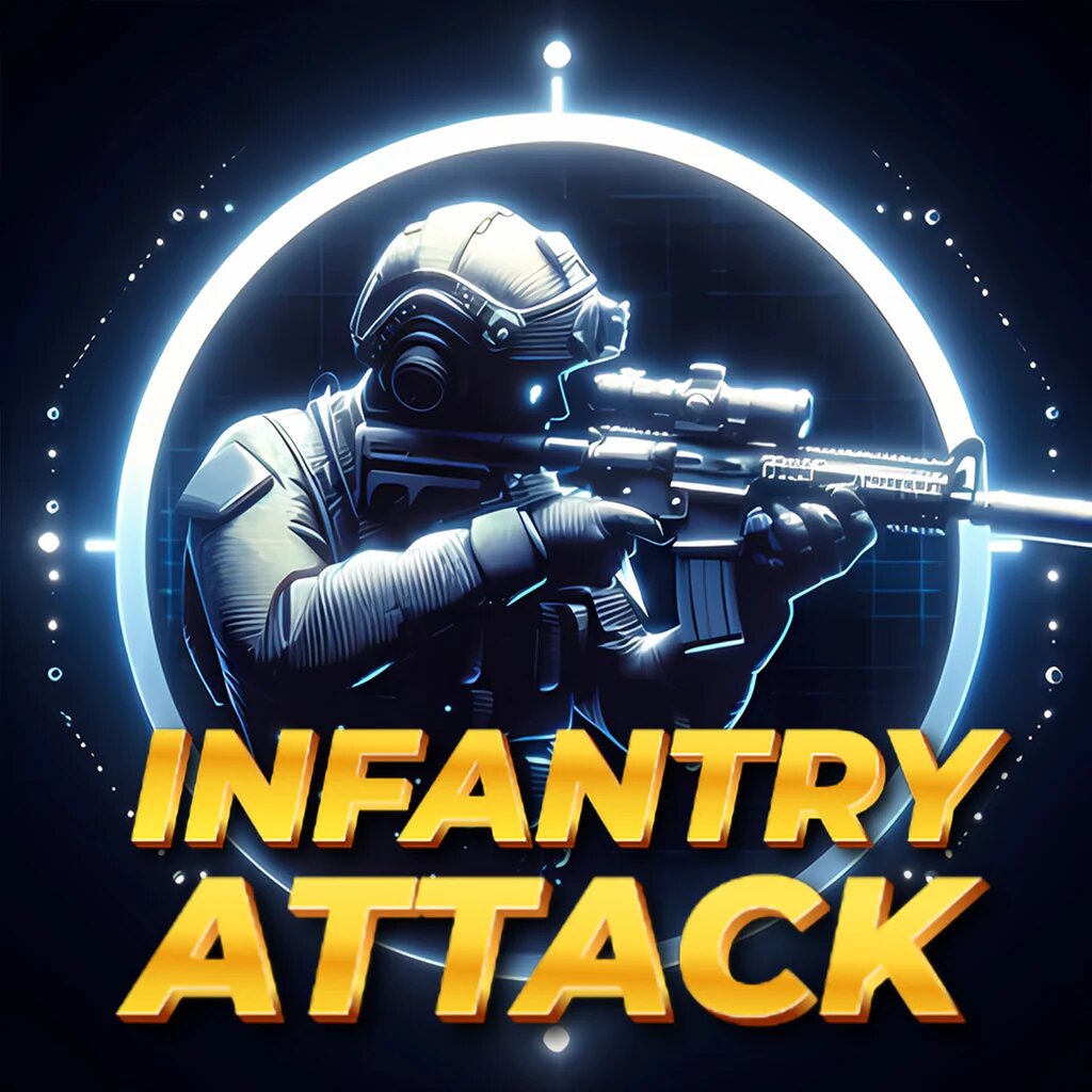 Игра Infantry Attack для PS4, электронный ключ активации, TR