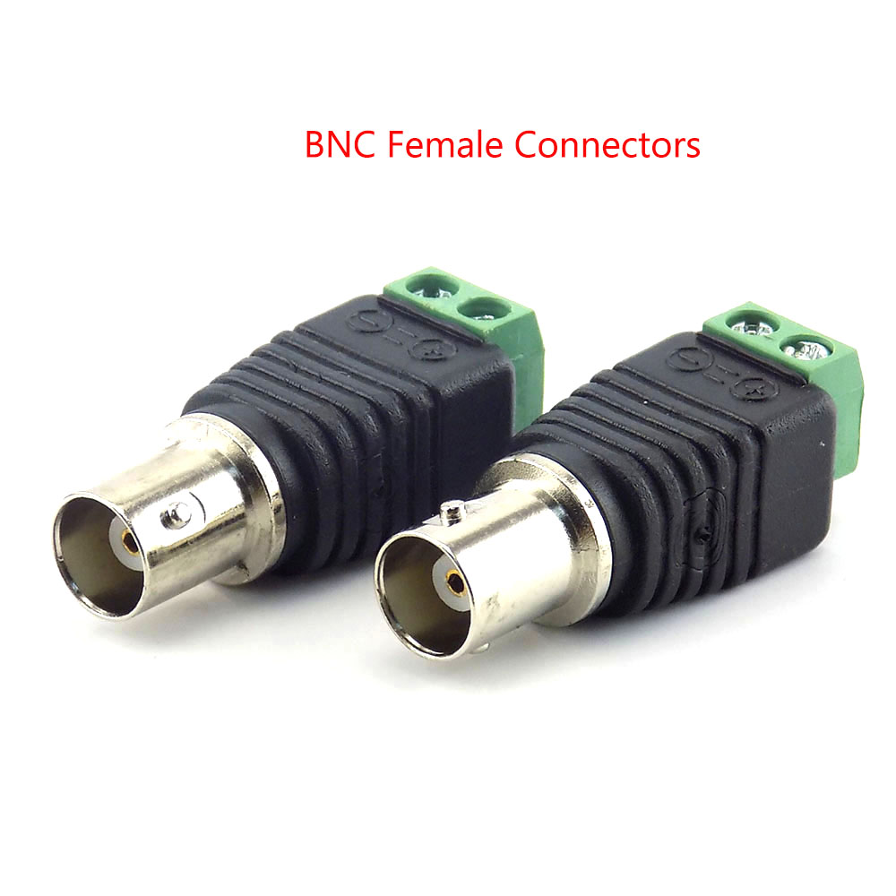 【Диван для НОГ】1 шт. Разъем BNC «папа-мама» коаксиальный Cat5 на BNC «мама» 12 В постоянного тока Разъем «папа» для светодиодных лент Аксессуары для камер видеонаблюдения