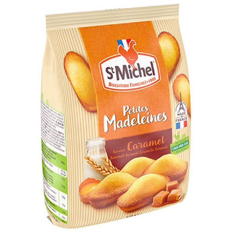 Пирожное StMICHEL [042365] MADELEINES бисквитное французское со вкусом карамели 175г