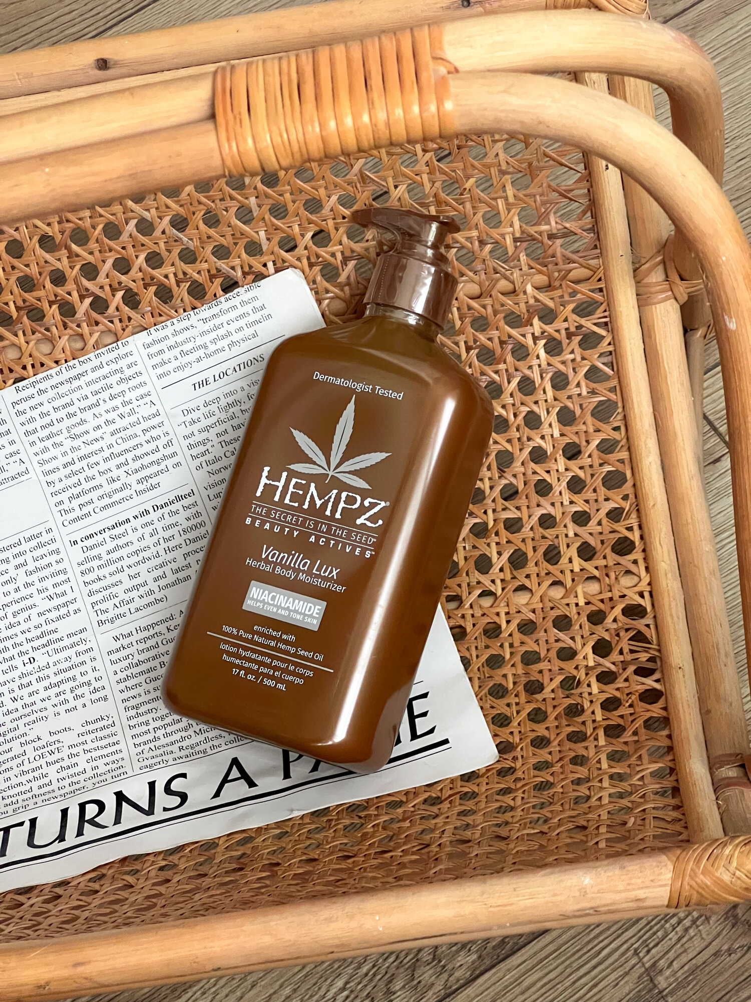 Hempz Молочко для тела Ваниль Vanilla Lux 500 мл