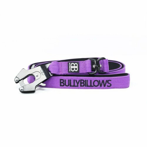 Поводок Swivel Combat BullyBillows (фиолетовый / 140 см)