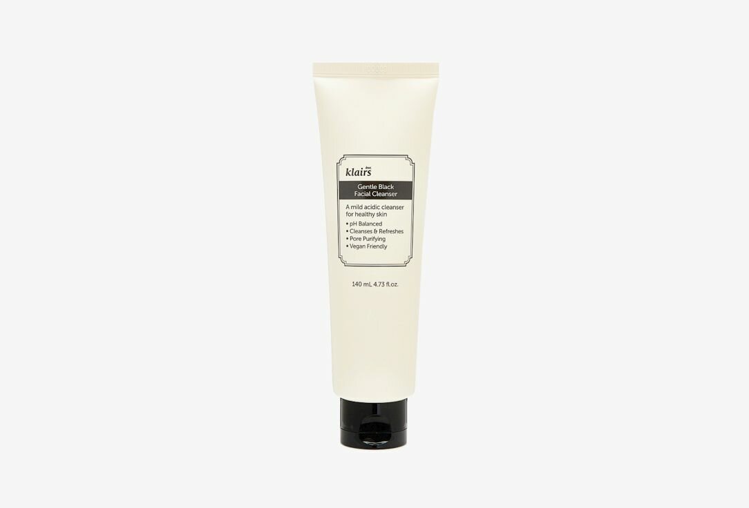 Пенка для очищения лица DEAR, KLAIRS Gentle Black Facial Cleanser 140 мл