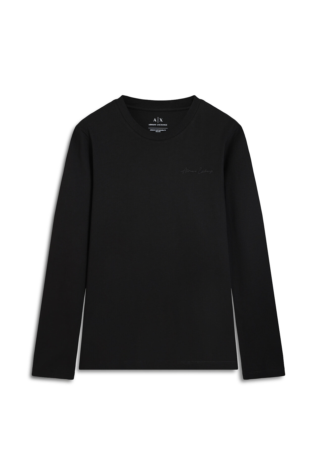 Лонгслив Armani Exchange, размер L, , черный