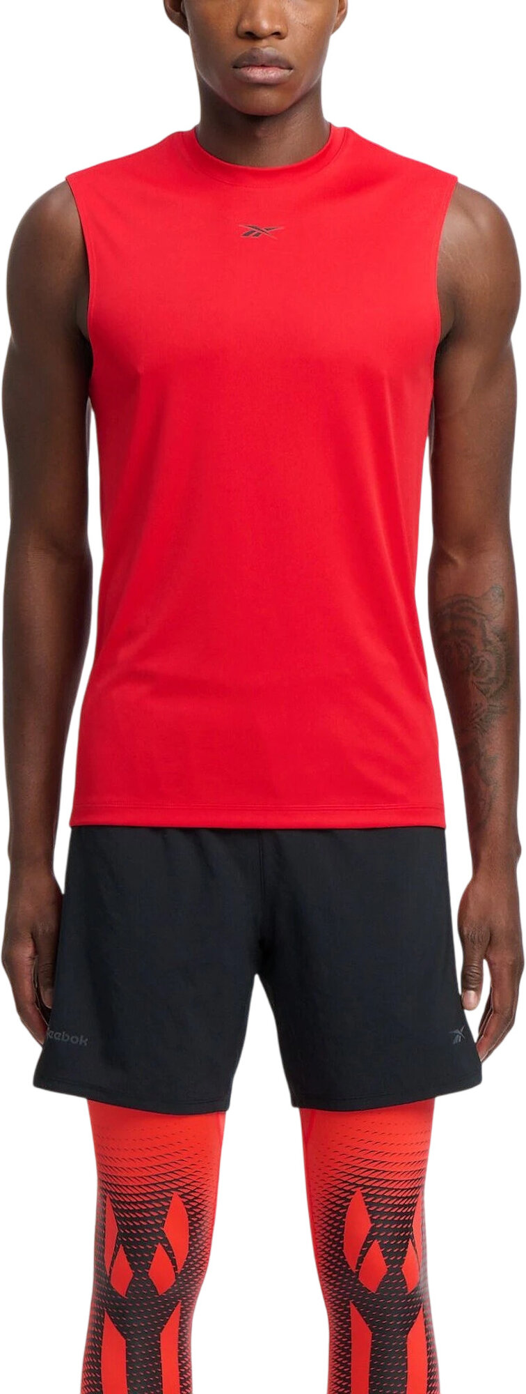 Майка спортивная Reebok Id Train Slvls Tech Tee размер M INT красный