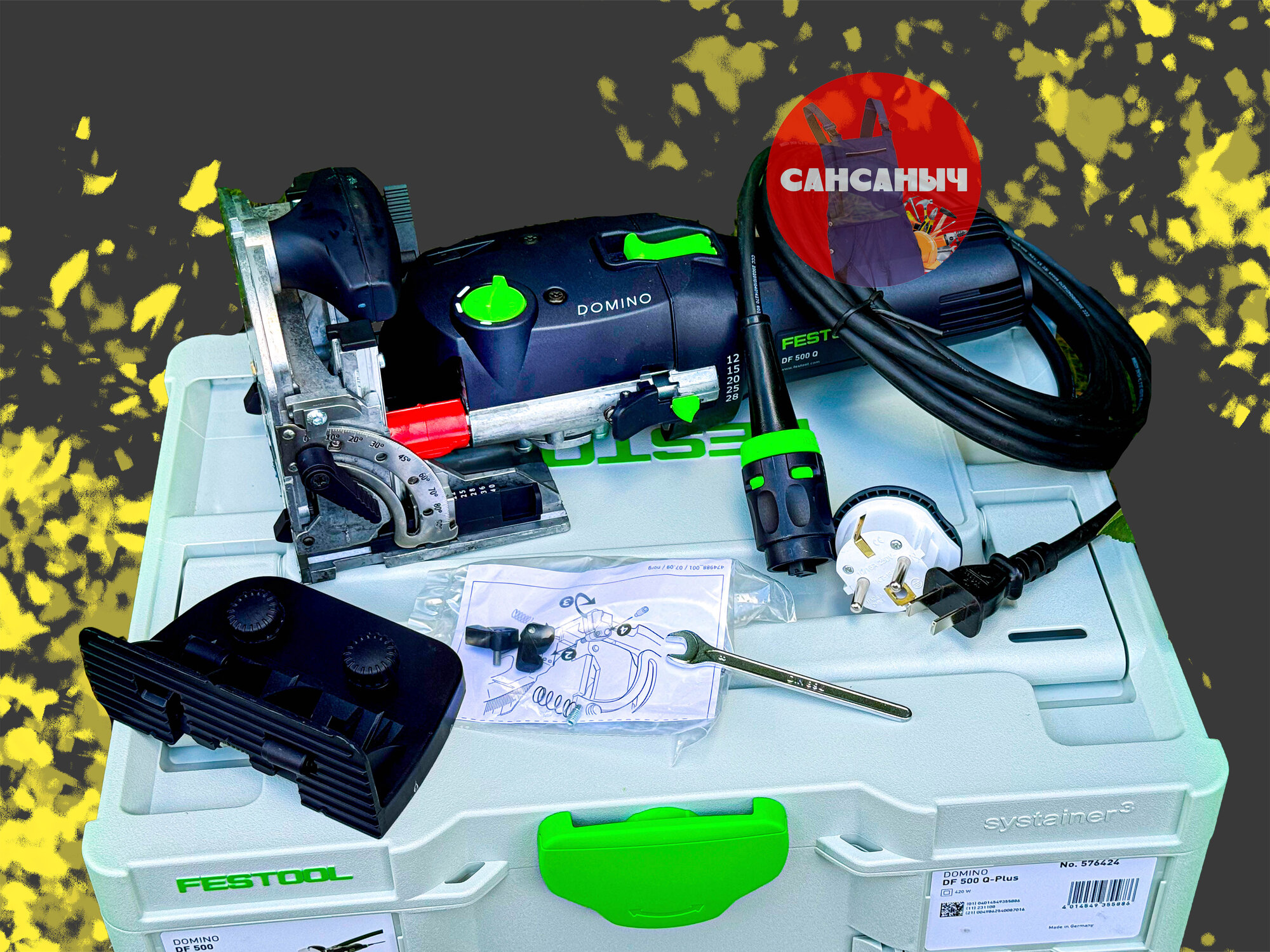 Фрезеры Фрезер дюбельный domino Festool DF 500 576424 Азия