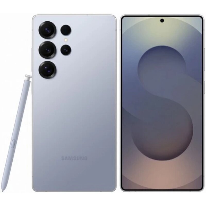 Смартфон Samsung Galaxy S25 Ultra, 12/256 Гб, Silver Blue, голубой