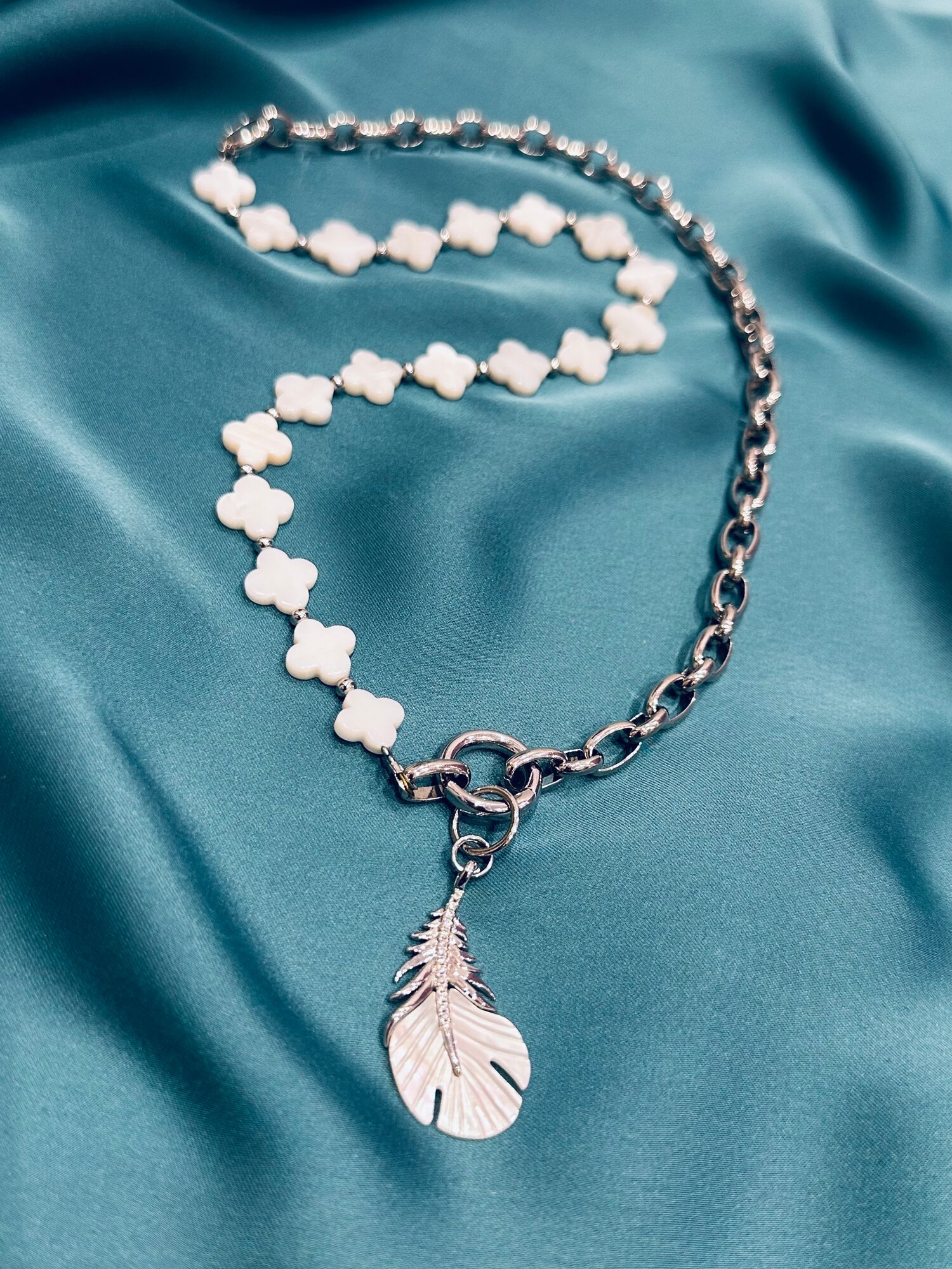 Колье Jewellery by Marina Orlova, перламутр
