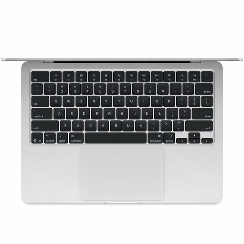 фото Ноутбук apple macbook air 13 2025 m4, 16/256 гб, silver (серебристый), русская раскладка