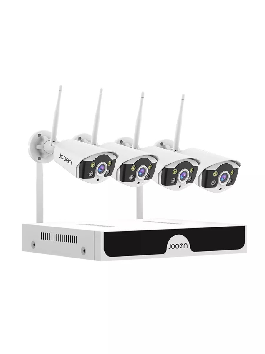 Комплект видеонаблюдения WiFi NVR с 4 камерами