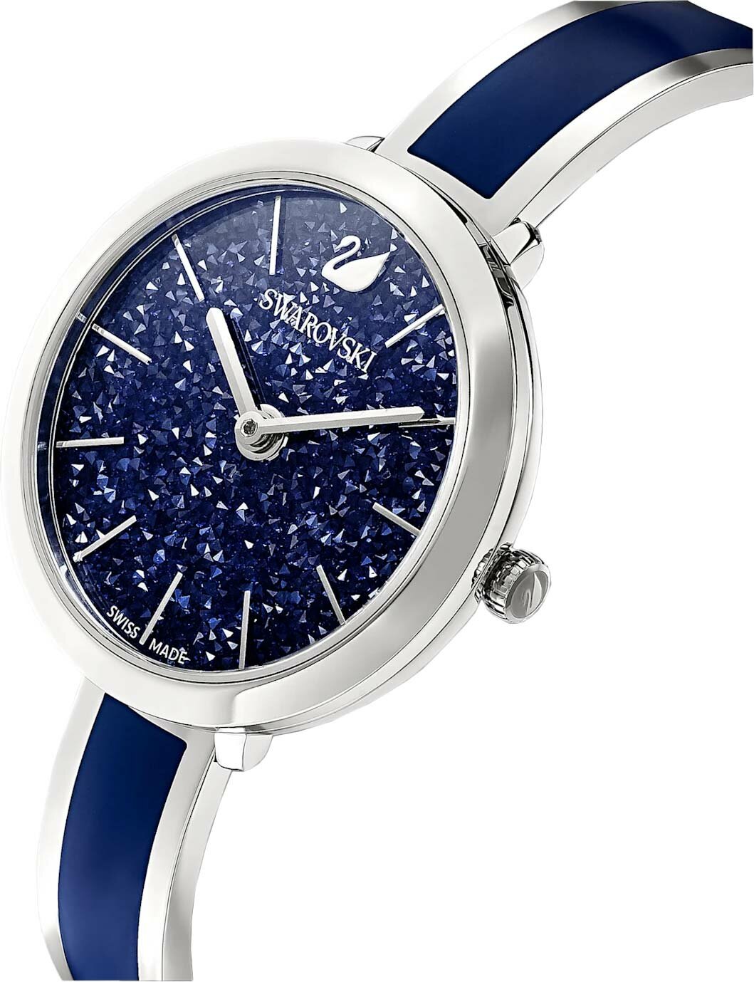 Наручные часы SWAROVSKI, синий/серебристый — фото 1