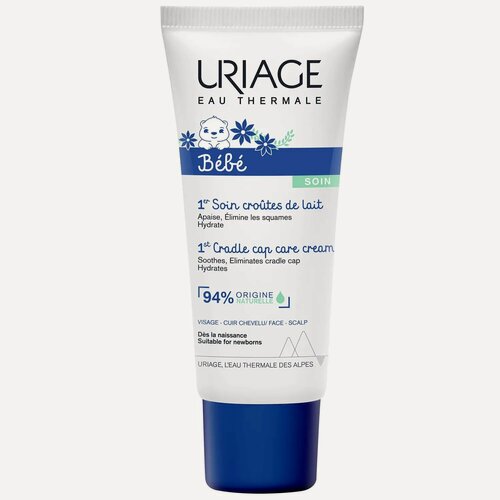 Изображение товара Регулирующий успокаивающий крем Uriage от молочных корочек, 40мл