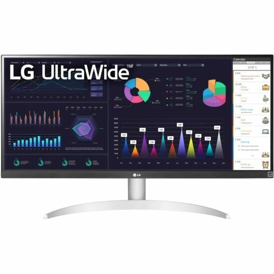 Монитор LG UltraWide 29WQ600-W, диагональ 29", разрешение 2560x1080