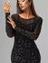 Платье женское сетка вечернее HappyFox HFLF5847 питон 42
