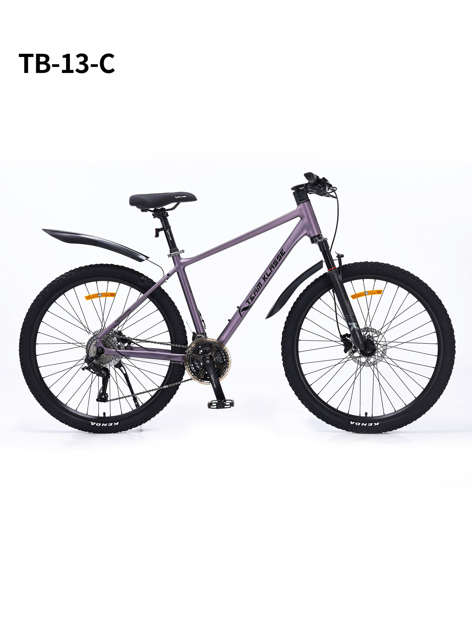 Велосипед Team Klasse TB-13-C, горный, 27 скоростей, 18", рама из алюминиевого сплава