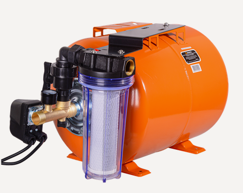 Изображение товара Система для автоматического водоснабжения Вихрь ГА-50 авто, 50 л, горизонтальный/вертикальный