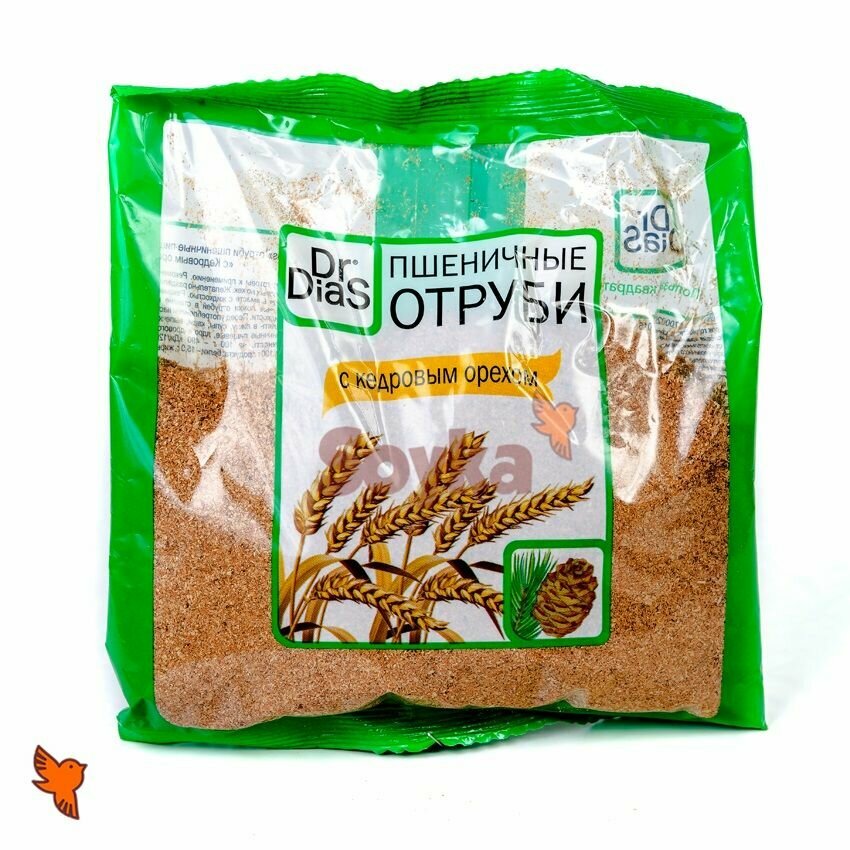 Отруби пшеничные с кедровым орехом Dr Dias 200г