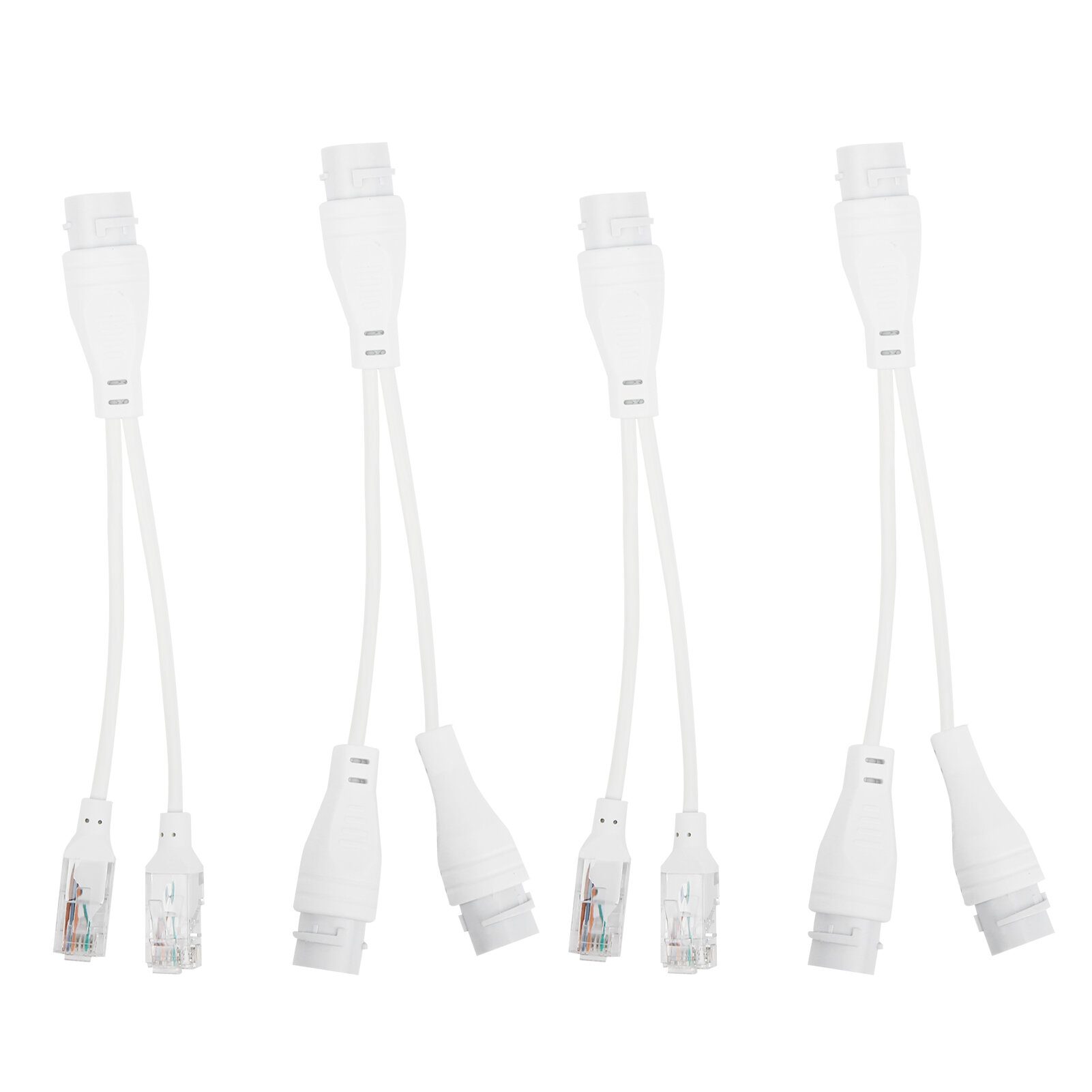 Адаптерный кабель POE Splitter Separator 1 на 2 для видеонаблюдения, с защитой от дождя, для передачи данных