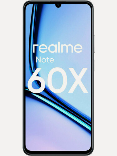 Изображение товара Смартфон realme Note 60X, 6.7" экран, Android 14, 4GB RAM, 128GB ROM, черный