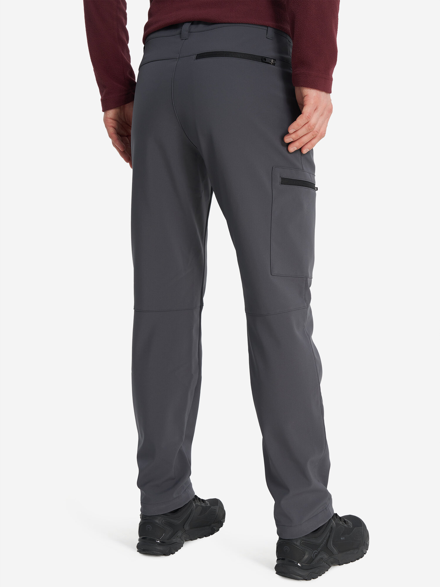 Брюки утеплённые OUTVENTURE, размер 50, графитовый — фото 1