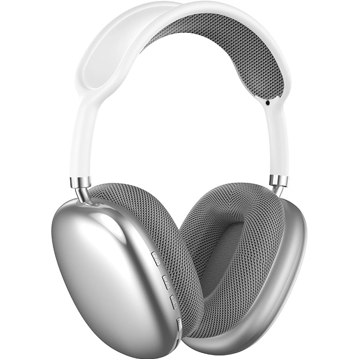Беспроводные наушники p9pro max bluetooth 5.3 стерео ipx3 Серебро