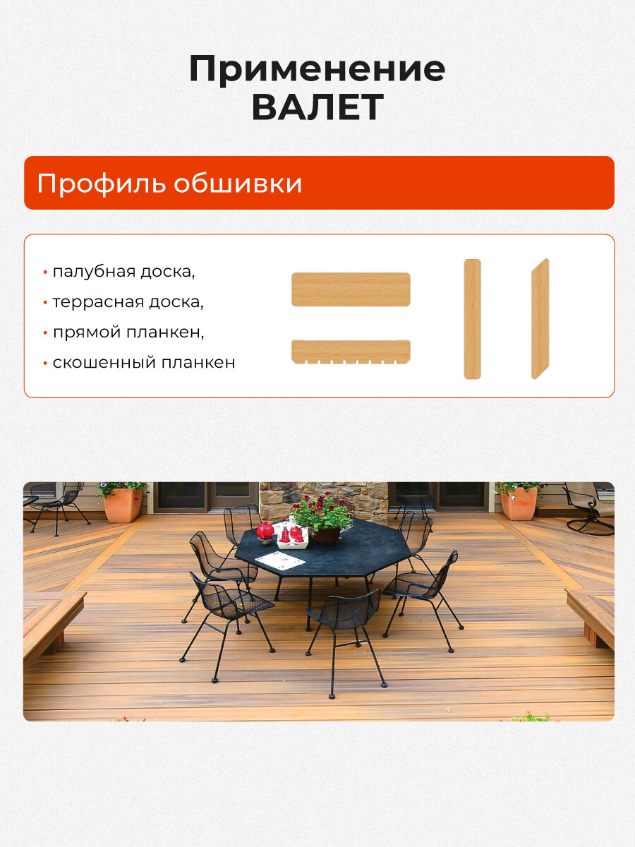 Скрытый крепеж Гвозdeck (Гвоздек) Valet, для террасной доски,100шт/50пар — фото 1