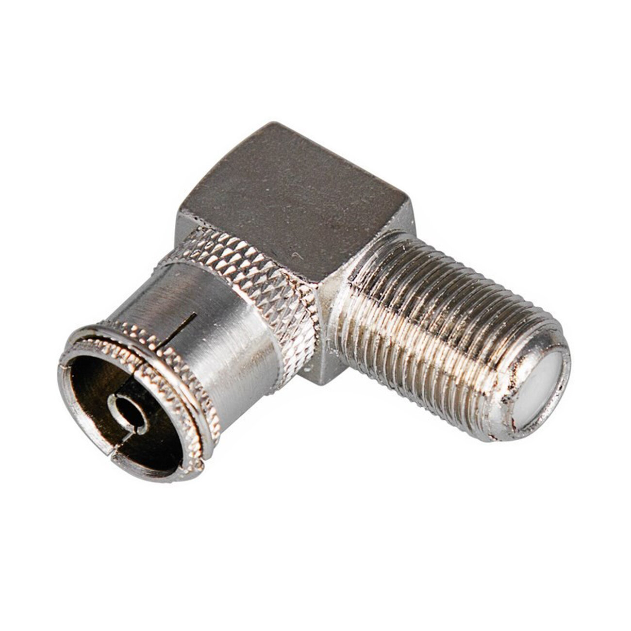 Переходник PROconnect гнездо F - гнездо TV угловой {05-4312-4} (1 шт).