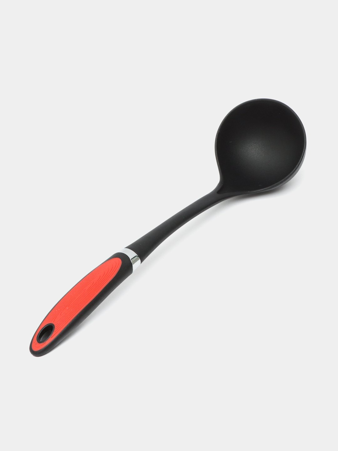 Лопатка для кухни, силиконовая (Алый)