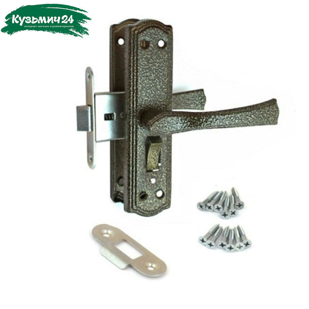 Защёлка c фиксацией AVERS ЗЩ1Д-2-6 бронза