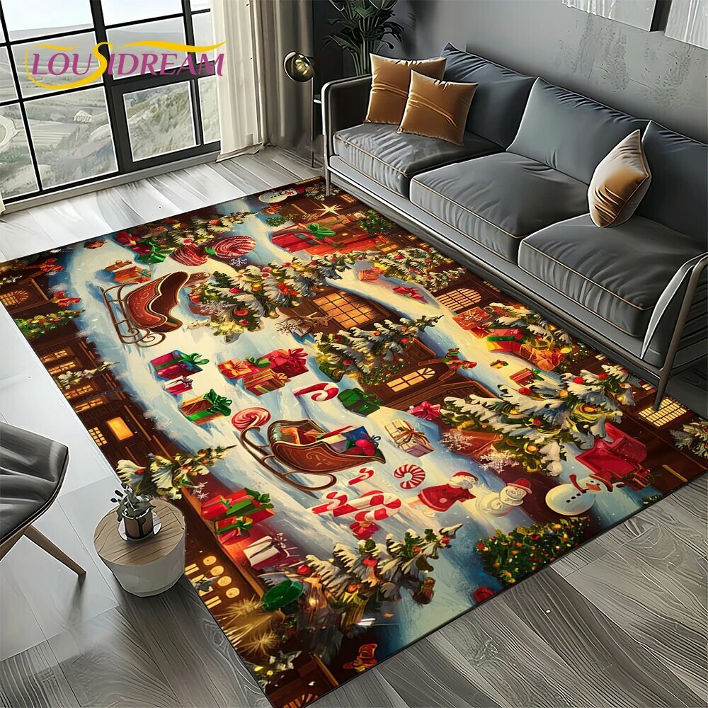 Ковёр LOUSIDREAM Рождественский 70x100cm(27x39im), 22